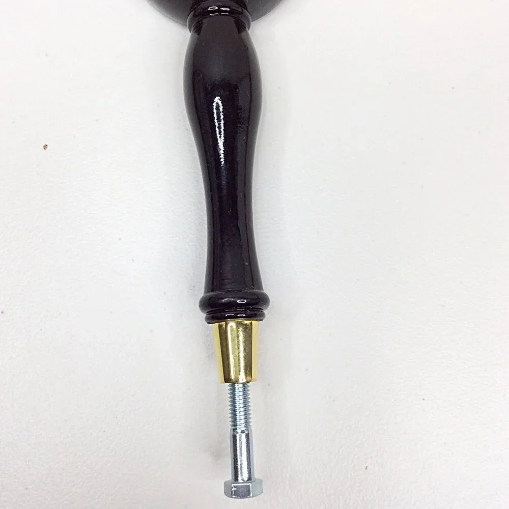 Flat Tail Brewing Tap Handle RARE‎ Corvallis Oregon Black Gold Beer Breweriana
